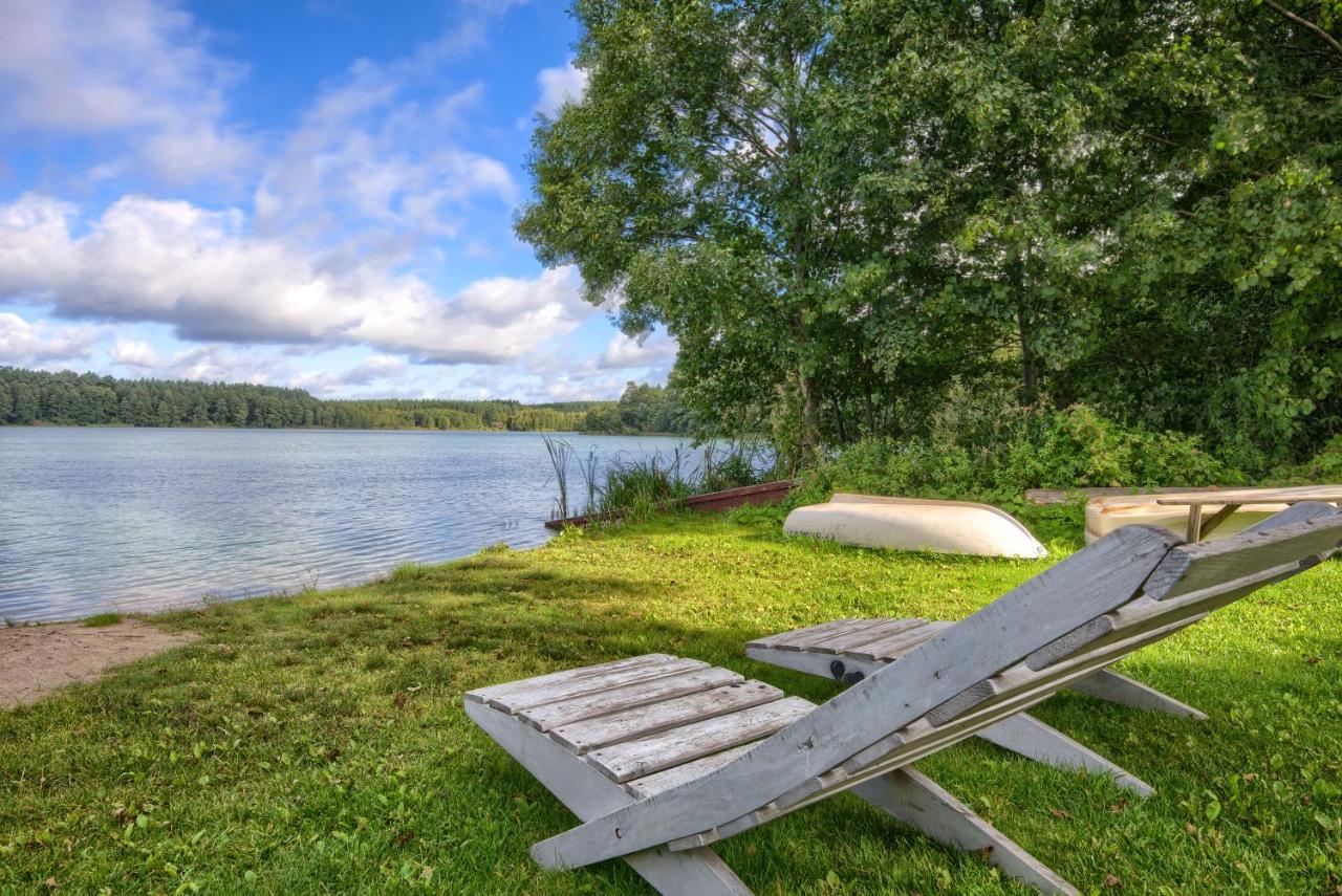 Agroturystyka Nad Jeziorem Sopien Brzozie Exteriör bild